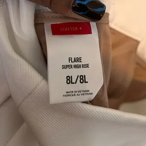 Express Women's Flare Wite Pants thumbnail 5