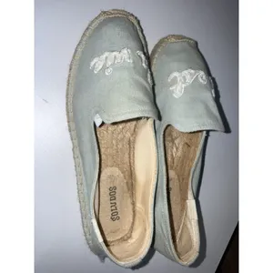 Soludos Embroidered "c'est la vie" Espadrilles‎ Size 8 L thumbnail 3