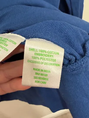 Lilly‎ Pulitzer Blue Embroidered Floral Sweatshirt Size Small thumbnail 3