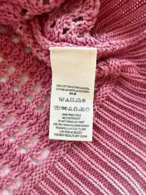 Free People Boomerang Crochet Open Knit Boatneck Sweater in Sweetpea Pink thumbnail 6
