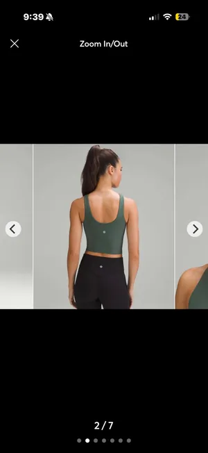(2) Lululemon align top  thumbnail 2