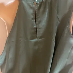 Elegant Dark Green Maxi Dress Size L thumbnail 3
