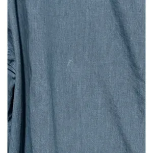 Angela Plus Blue Denim Cold Shoulder Long Sleeve Button Front Blouse Size ? - XL thumbnail 3