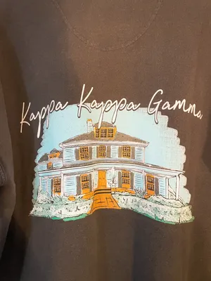 Comfort Colors Kappa Kappa Gamma Crewneck thumbnail 4