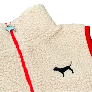 PINK Victoria’s Secret Sherpa Full Zip Fleece Vest. XS thumbnail 5