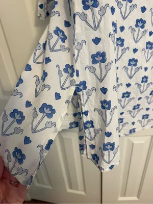 Livro Blockprint Tunic Size XS STAIN White thumbnail 5