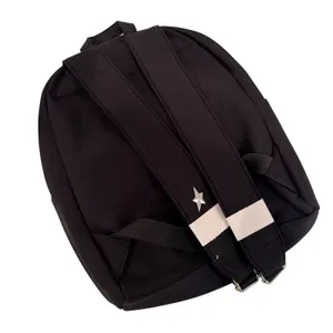 Mugler‎ Logo Backpack Travel School Bag Women's Black 15" x 13" Quiet Luxury NEW thumbnail 4