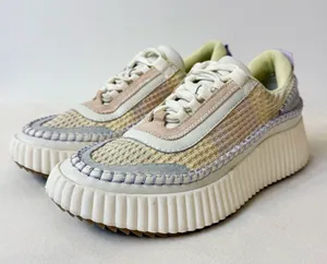 Dolce Vita Women’s Dolen Multi Pastel Stripe Knit Platform Sneakers Size 8 thumbnail 6