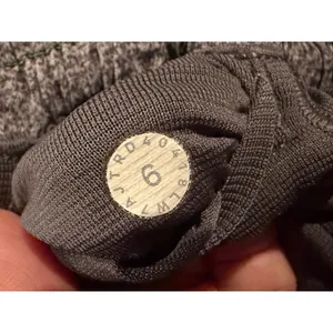 Lululemon Hotty Hot Short II 2.5" Black‎ Grey Lined Athletic Running Gym Size 6 thumbnail 3
