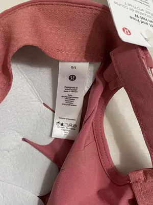 Lululemon NWT Fast & Free Hat Women's Pink Adjustable Baseball Cap Wordmark thumbnail 6