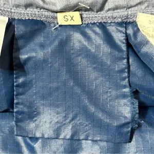 Miller Vintage Women’s Size XS Denim Blue Goose Down Snap Up Puffer Vest thumbnail 7
