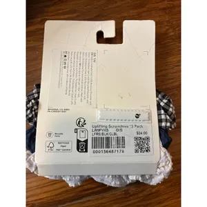 Lululemon Uplifting Scrunchies 3 Pack Hair Ties Gingham/Plaid thumbnail 3