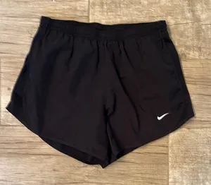Nike Black Dri Fit Athletic Shorts Lightweight Performance thumbnail 1