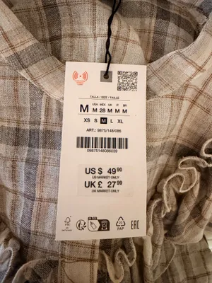 ZARA Women’s Top Long Sleeve thumbnail 2