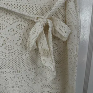 Merona Elegant Cream Lace Swim Cover-Up thumbnail 2