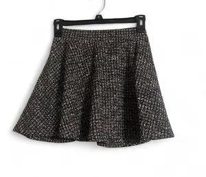 Zara Skirt Sz S Textured Multicolored A-Line Fit&Flare Fall Wear Mini Knitted thumbnail 1