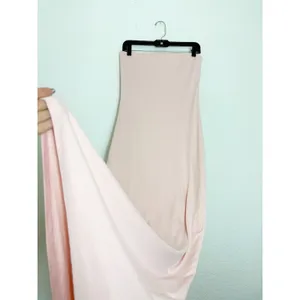 Bumpsuit Zoe Maxi Dress Size Medium Pink Maternity Strapless Baby Shower thumbnail 12