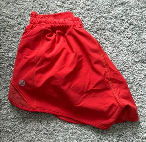 Red Lululemon Hotty Hot Shorts 2.5" thumbnail 1