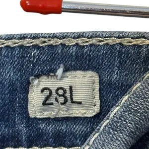 Buckle Women's Jeans Distressed Payton Skinny Hi-Rise Stretch Denim Navy Blue 28L‎ thumbnail 7