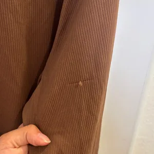 Freely Ribbed Performance Long Sleeve Top Brown XL Athleisure thumbnail 5