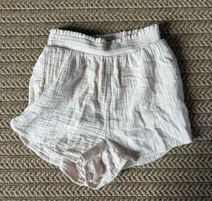 Aerie Linen Shorts thumbnail 1