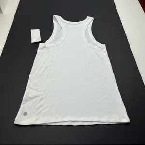 Zella White‎ Ribbed Tank Top Womens Size XS Extra Small Athletic Layer NEW *FLAW thumbnail 13