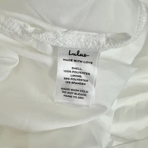 Lulus Loveliest Looks White Floral Jacquard Tie-Strap Midi Dress Medium NWT thumbnail 12
