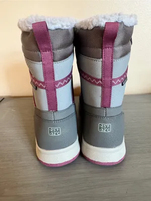 Merrell snow boots size 7 snow crush 2.0 gray pink purple thumbnail 4