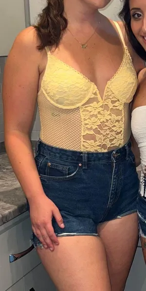 Urban Outfitters Lace Yellow Bodysuit thumbnail 4