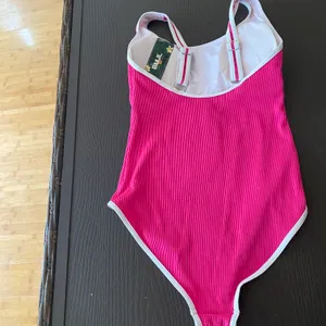 Womens One Piece Swimsuit Sporty Ribbed Slimming Cute Bathing Suit 2024 Flattering High Cut Swimming Suits thumbnail 9
