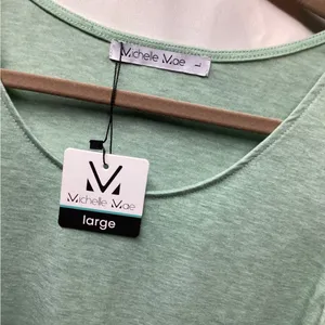 Michelle Mae Tiffany tank Light sage green Large thumbnail 6