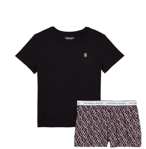 Victoria's Secret NWT Cotton Short Tee-pajamas size M thumbnail 3