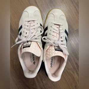 Adidas Gazelle Pink Wonder Quartz Core Black Suede‎ US Women’s 7 Athletic Sporty thumbnail 6