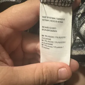 American Eagle Outfitters Soft & Sexy Plush V-Neck Striped Shirt Women's Medium￼ thumbnail 9