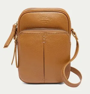 American‎ Leather Co. Cleveland Crossbody Cafe Latte thumbnail 1