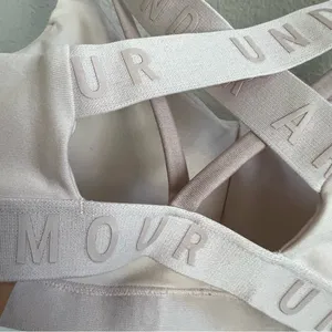 Under Armour Light Pink Sports Bra Active Spellout Small thumbnail 3