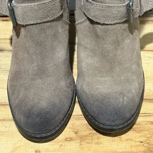 Dolce‎ Vita Tall Tan Suede Heeled Boots Size 9 A44 thumbnail 5