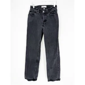 Abercrombie & Fitch The‎ 90s Baggy Low Rise Curve Love Jeans Women's 25 Y2K thumbnail 2