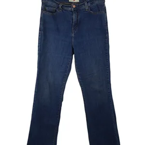 Levis 512 Perfectly‎ Slimming Bootcut Jeans Dark Wash Cotton Blend Size 14M thumbnail 3