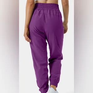Halara Iris Purple High Waisted Elastic Waist Joggers Size S thumbnail 2