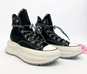 Converse All Star Run Star Legacy Cx High Top Platform Sneaker Black/Ultraviolet thumbnail 1