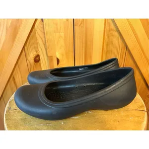 CROCS At Work Iconic Comfort Ballet Flats Black Women's Size 7 Nurse thumbnail 3