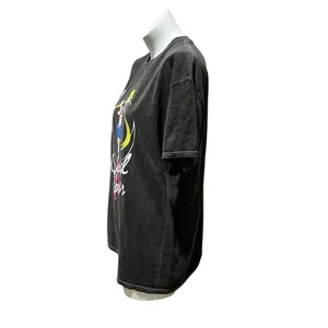 Sailor Moon Crystal Power Graphic T-Shirt Unisex M Gray Anime Tee thumbnail 4