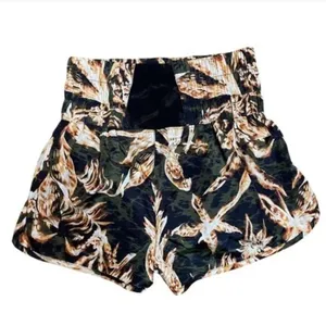 Free People Movement The Way Home Short Small Printed Pattern High Waist 2 Inch thumbnail 4
