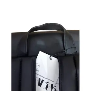 Zara Black Laptop Backpack Work Bag NWT – Quiet Luxury Minimalist thumbnail 4
