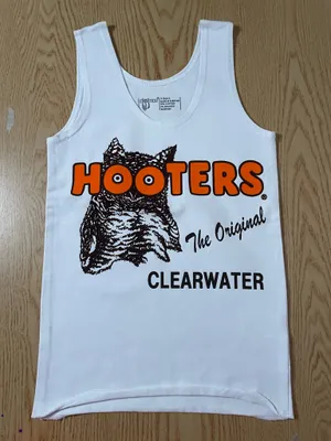 New Hooters girl Uniform tank and shorts Outfit size Xs/Xxxs thumbnail 3