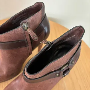 Cole Haan NIKEair‎ brown leather booties 7.5 thumbnail 8