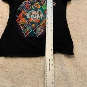 Marvel tshirt‎ Women Size Xs Xsmall shirt top T-shirt tee black juniors DIO-A thumbnail 3