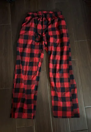 Red Plaid Pajama Pants thumbnail 1