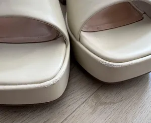 White/cream High heels thumbnail 6